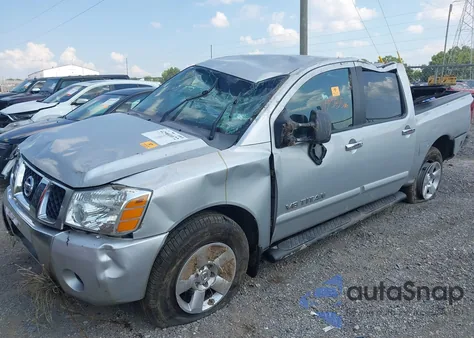 2007 Nissan Titan Se from USA, damaged, VIN 1N6BA07B57N207880